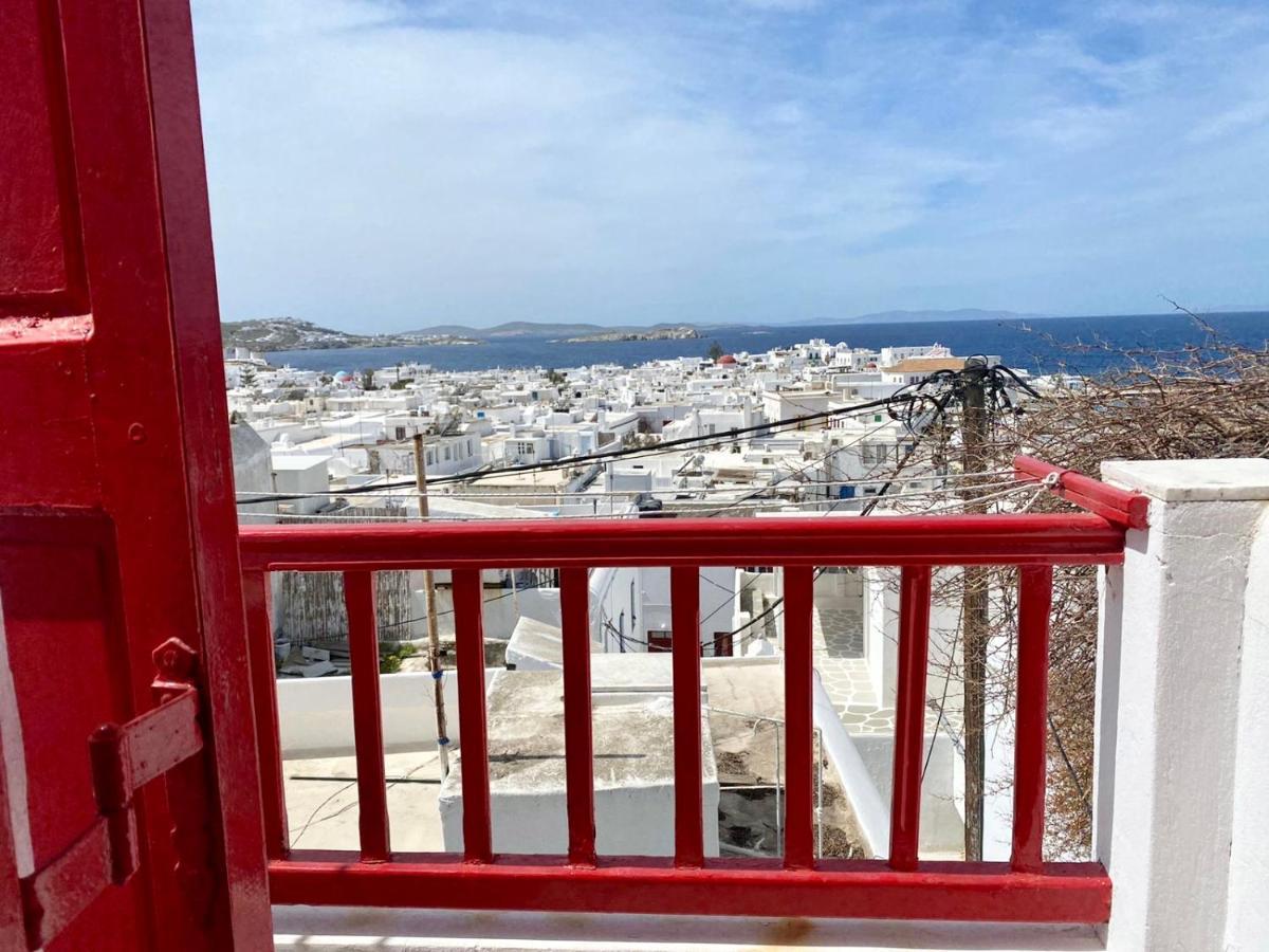 Apartament Elenitas Town House With Balcony And Sea View Mykonos Town Zewnętrze zdjęcie