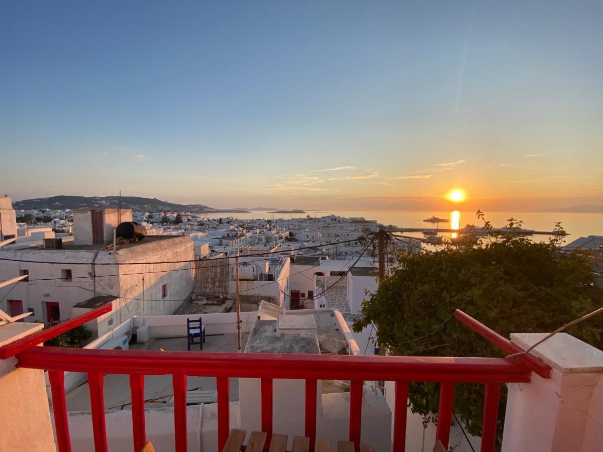 Apartament Elenitas Town House With Balcony And Sea View Mykonos Town Zewnętrze zdjęcie