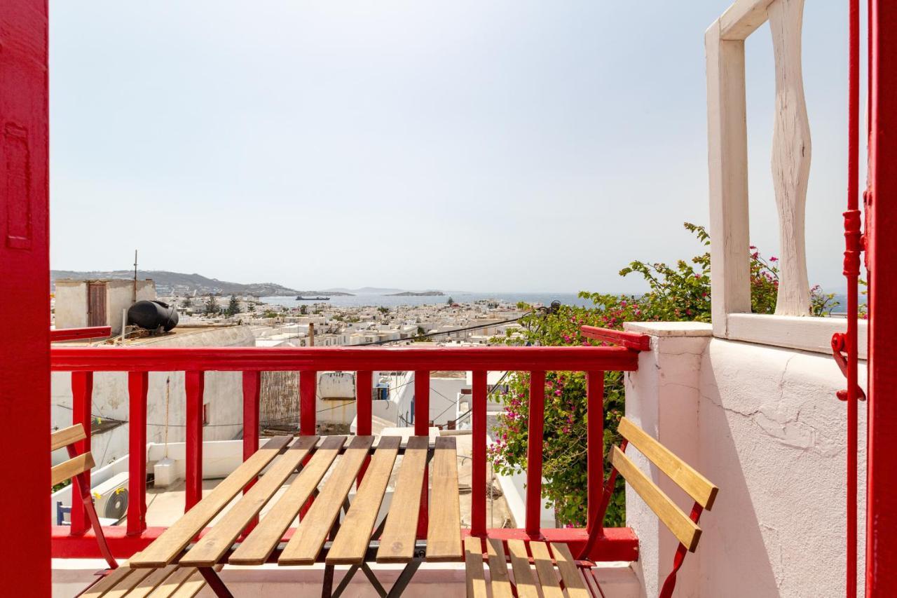 Apartament Elenitas Town House With Balcony And Sea View Mykonos Town Zewnętrze zdjęcie